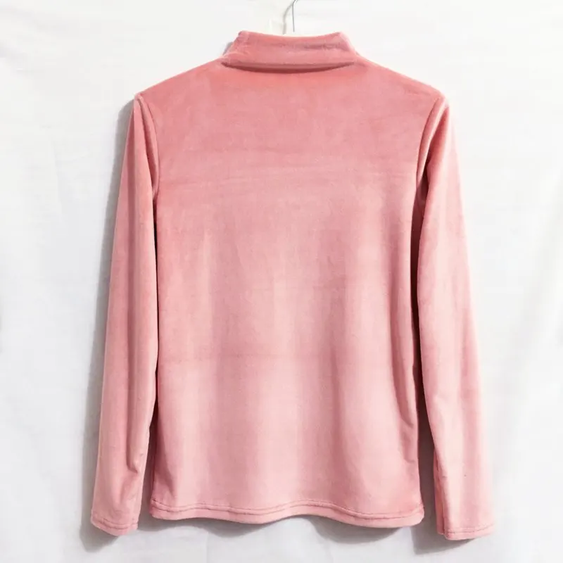 Pink HY636 ONLYSVTE M-2XL, женский свитер, длинный рукав, водолазка, Теплый Бархатный пуловер, блузка, топ, мягкий женский джемпер, Повседневный, Pull Femme - Цвет: Pink HY636