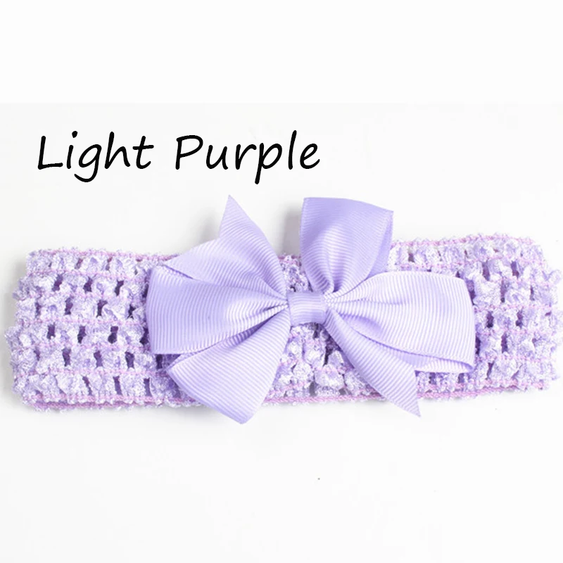 Повязка на голову с широким бантом для девочек эластичная резинка волос повязка