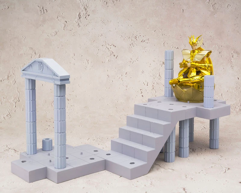 Оригинальный Bandai D. panoramation сцены Saint Seiya Миф Ткань Дева Шака натуральная Святой