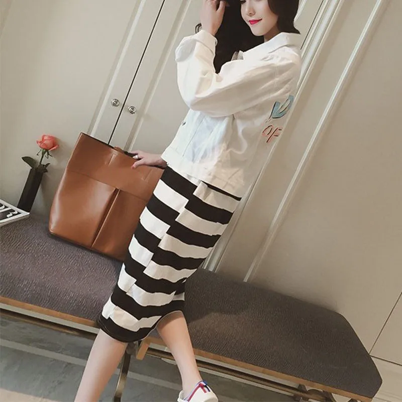 Летнее платье для кормящих матерей одежда грудного вскармливания в полоску с