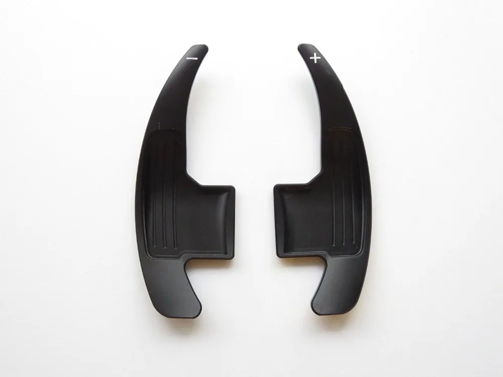 Черный Алюминиевый Рычаг удлинение лопасти Переключатели скоростей на руле