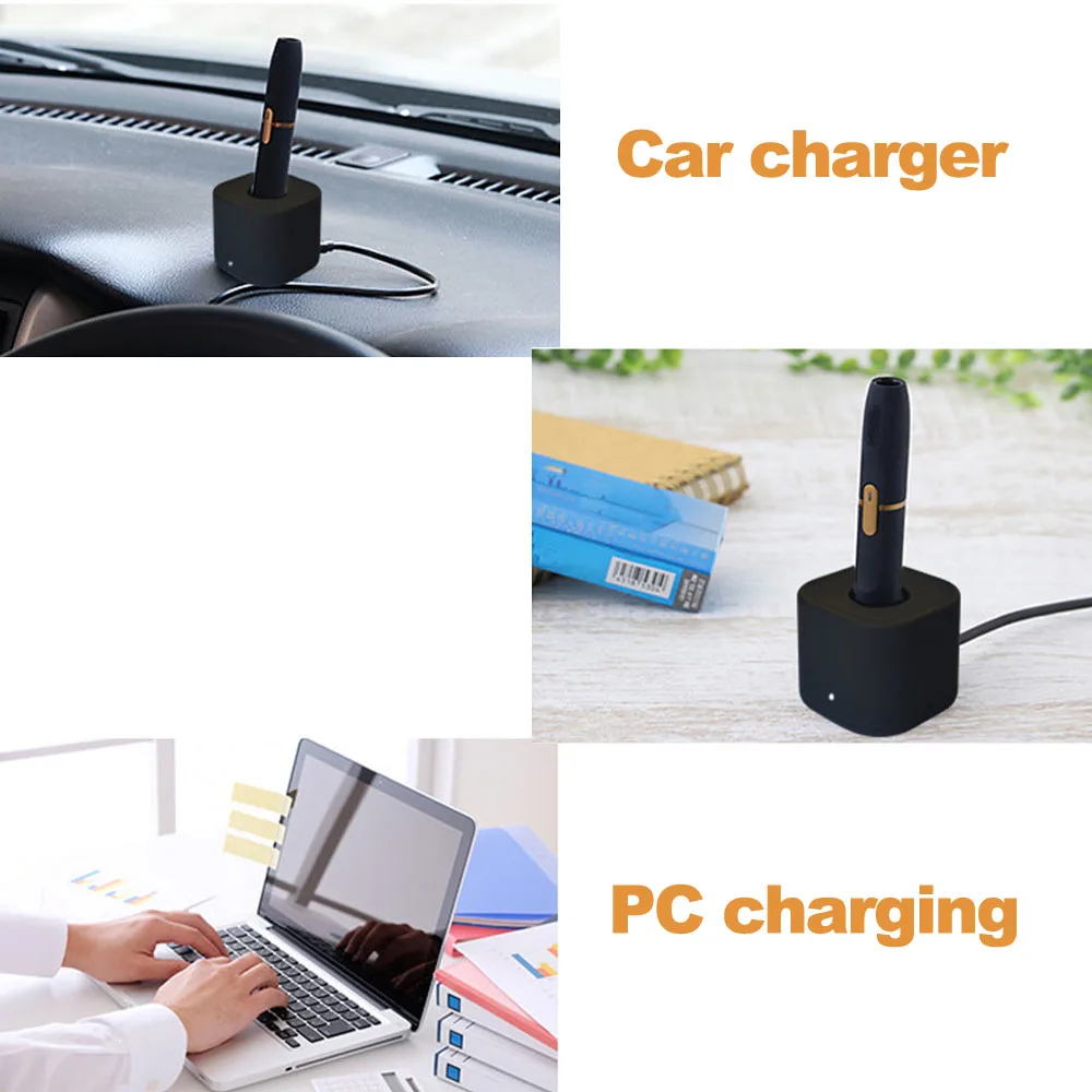 JINXINGCHENG портативный дизайн PC зарядка, автомобильное зарядное устройство для технология iqos нагревательный стержень зарядное устройство зарядки ABS материал