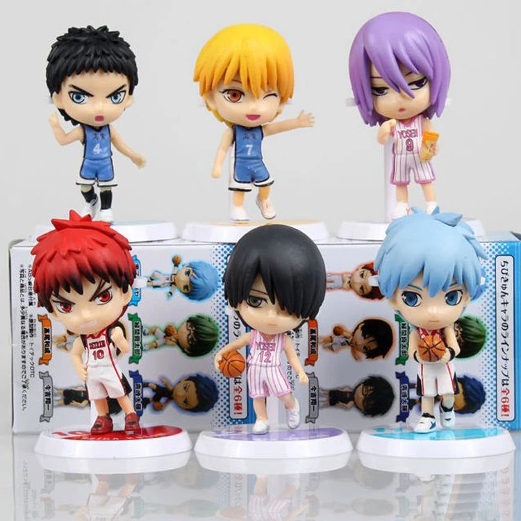 7 см 6 шт./компл. версии Kuroko Tetsuya no Basket кисэ рёта ПВХ фигурка Звездных Войн для