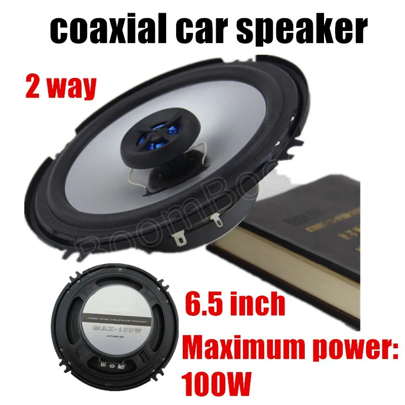 Синяя Автомобильная стереоколонка 6 5 дюйма двухсторонняя Коаксиальная Колонка s