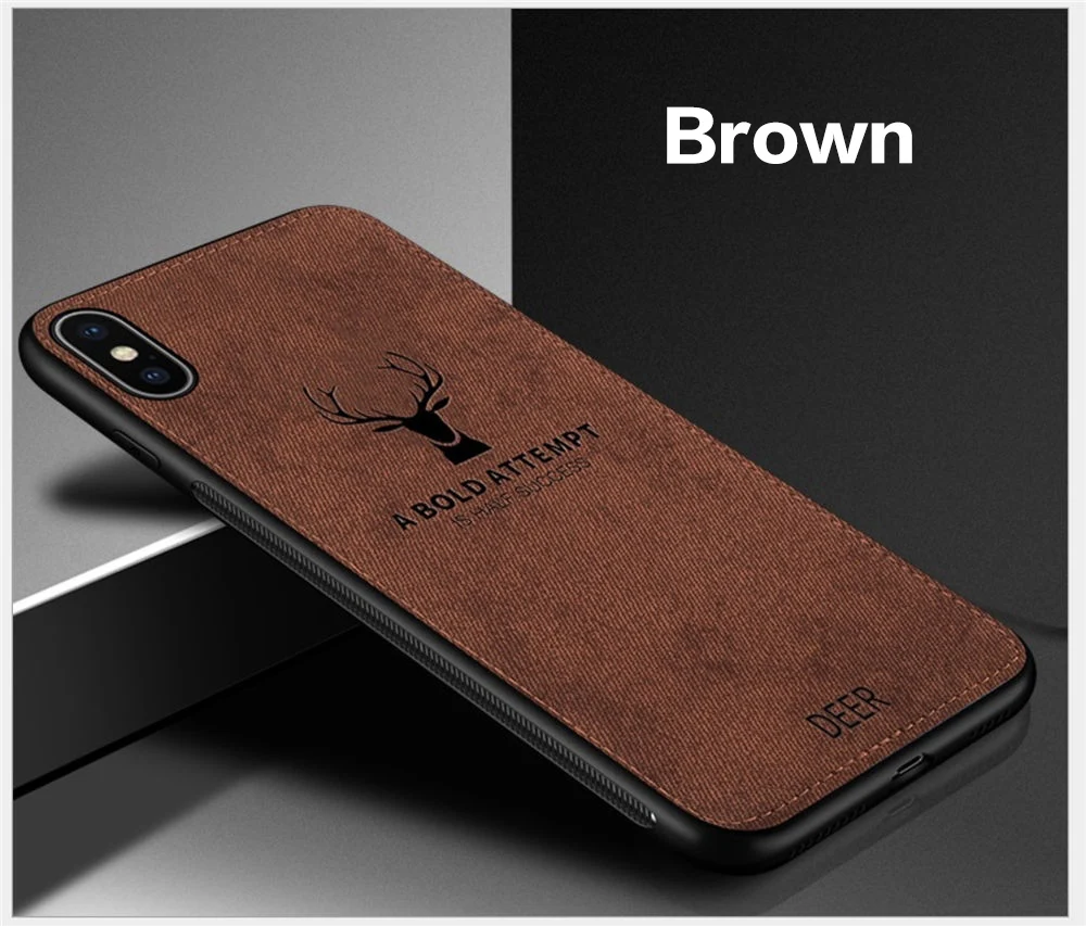 Мягкая тканевая задняя крышка северного оленя для чехол Mate 20 Pro 20X DIY защитный