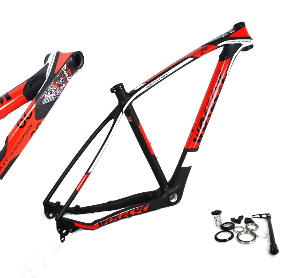2017 29er 3k рама из углеродного волокна для горного велосипеда BSA Углерод MTB 135x9 мм 142x12