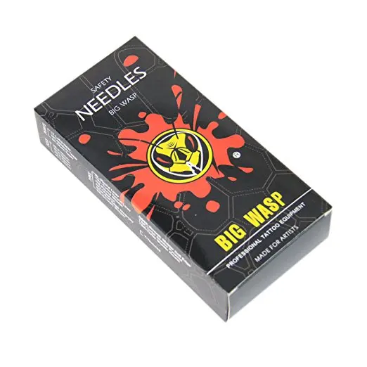 Одноразовые стерилизованные BIGWASP премиум качества иглы татуировки 9 Изогнутые