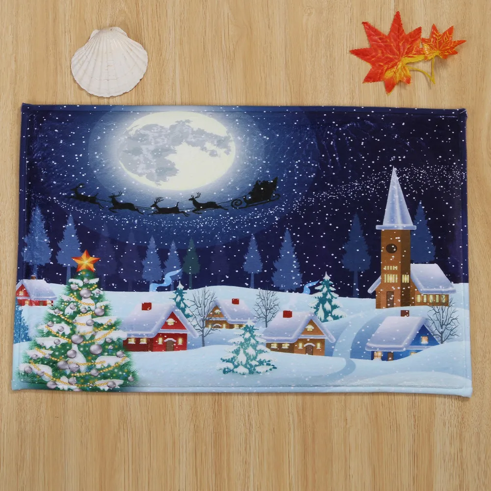 Creativ 40x60 см с Рождеством Добро пожаловать коврики домашние ковры для декора sep30