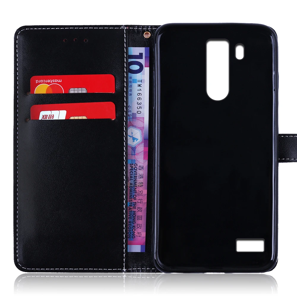 SRHE для Oukitel K6000 Pro Чехол 5 дюймов флип Роскошный кожаный силиконовый чехол бумажник
