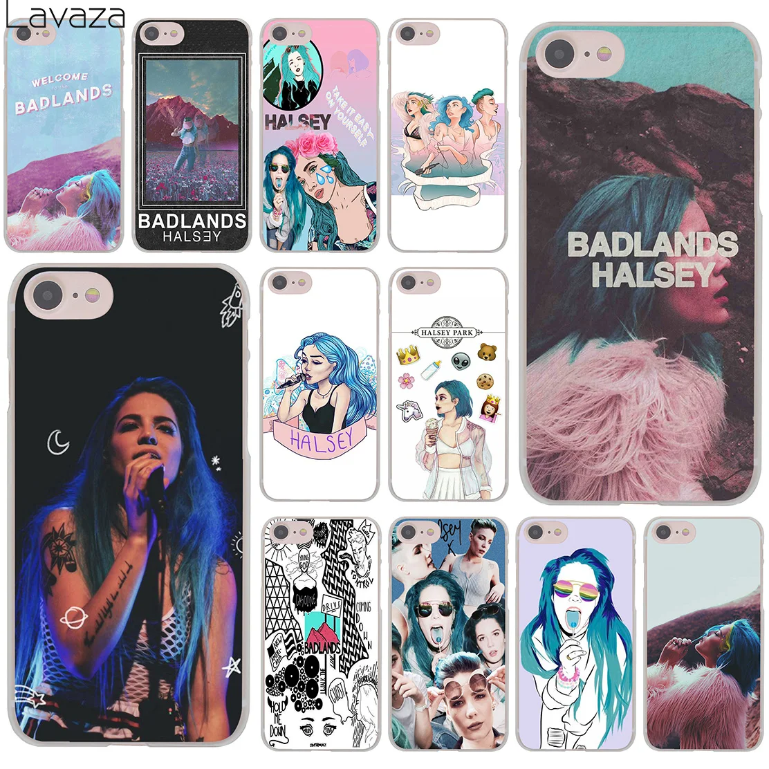Жесткий чехол Lavaza Halsey для iPhone XR X 11 Pro XS Max 8 7 6 6S 5|case a|case pluscase for |