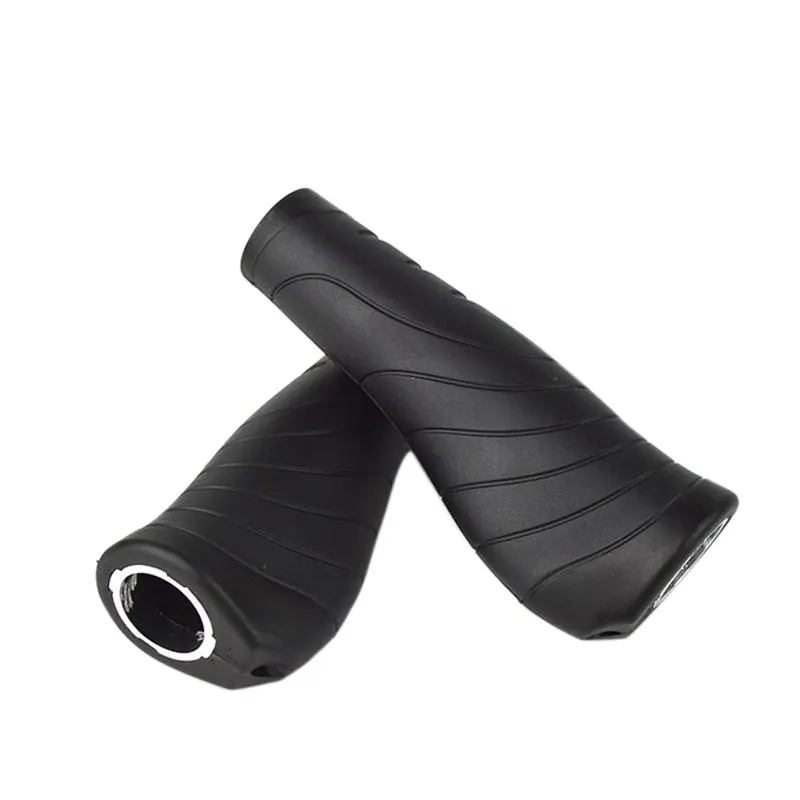 Black 130mm MTB горный велосипед сцепление обтекаемый дизайн эргономика 130/90 мм резиновая рукоятка Велосипеды Аксессуары BZT042 - Цвет: Black 130mm