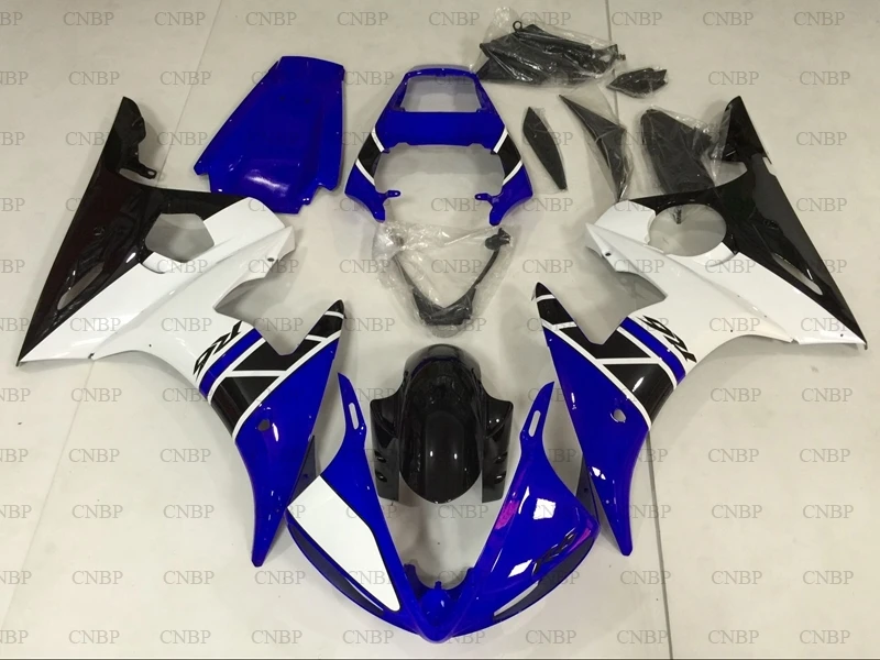 YZF600 R6 2005 Abs обтекатель YZFR6 2003 голубой цвет модель YZF 2004 комплекты