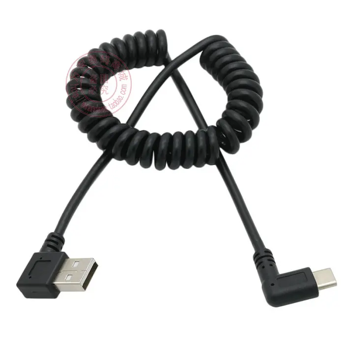 Двойной локоть стрейч USB-C USB 3 1 Type-C угол &quotпапа&quot в под прямым углом 90 градусов 2 0 A