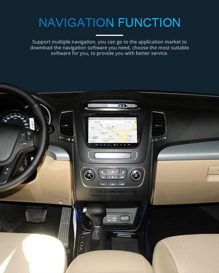 JDASTON Android 9,0 Автомобильный мультимедийный плеер для kia Sorento 2013 wifi DVD CD gps навигация 2 Din автомагнитола стерео 4 Гб ram SD