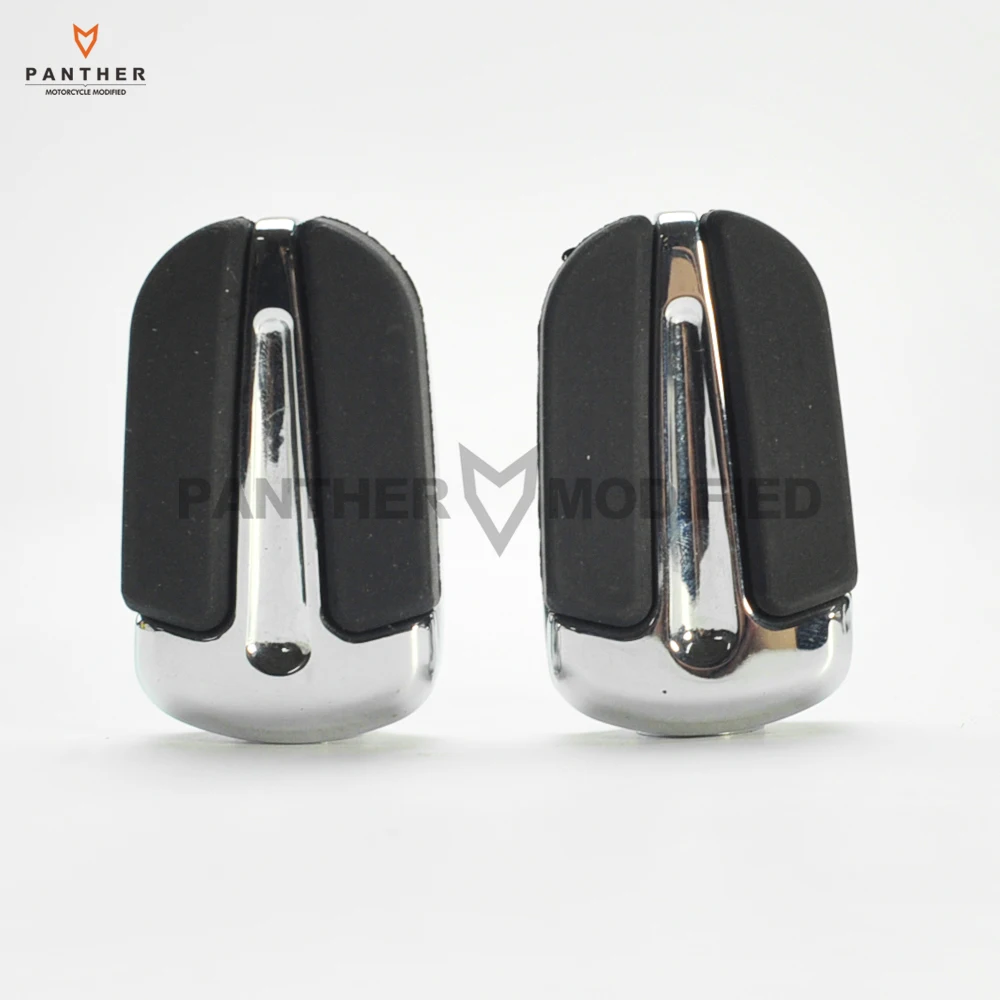 

2 Pcs Aluminum Slipstream Chrome Motorcycle Shifter Peg Moto shift lever Pegs case for Harley Davidson FLH Touring FLST Softail