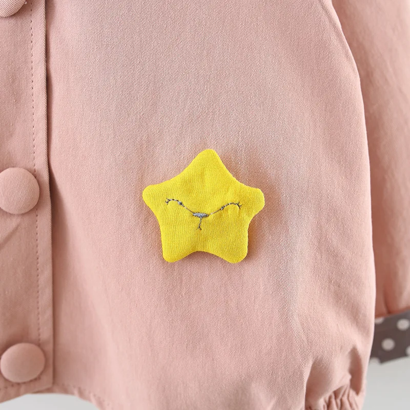 Детская куртка новинка 2019 года весенняя для девочек пальто с капюшоном Одежда