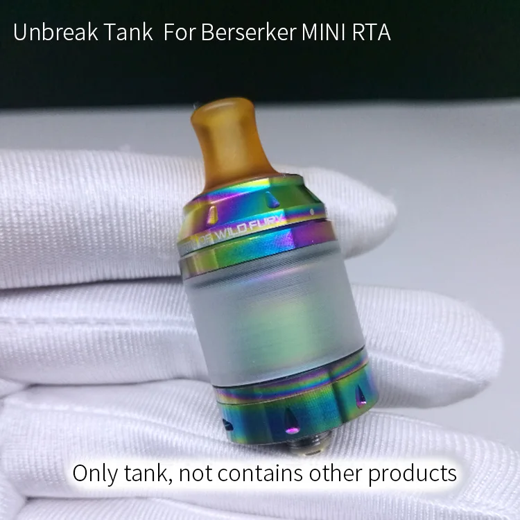 1 шт. пластиковая трубка для Berserker Mini RTA 22 мм сменный бак пузырьки жира обычная Staight