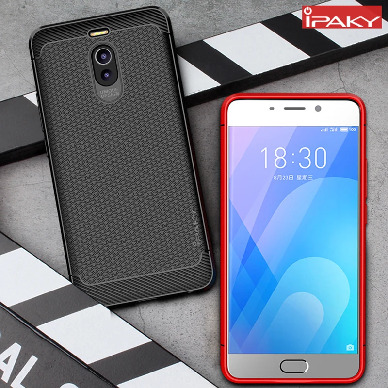 Meizu M6 Примечание Чехол iPaky силиконовый чехол для мини Противоскользящий ТПУ meilan 6