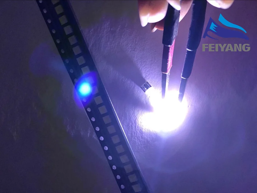 50 шт./лот Сеул SMD LED 3528 2835 3 в 1 Вт Холодный белый лм Высокая мощность для подсветки