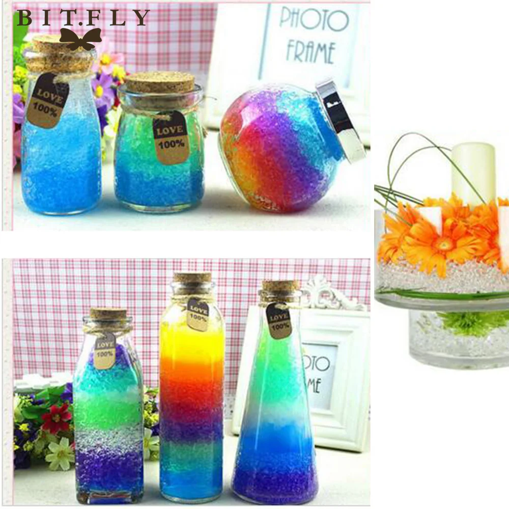 BITFLY Роскошные Кристальные почвы водные бусины грязь растут волшебные