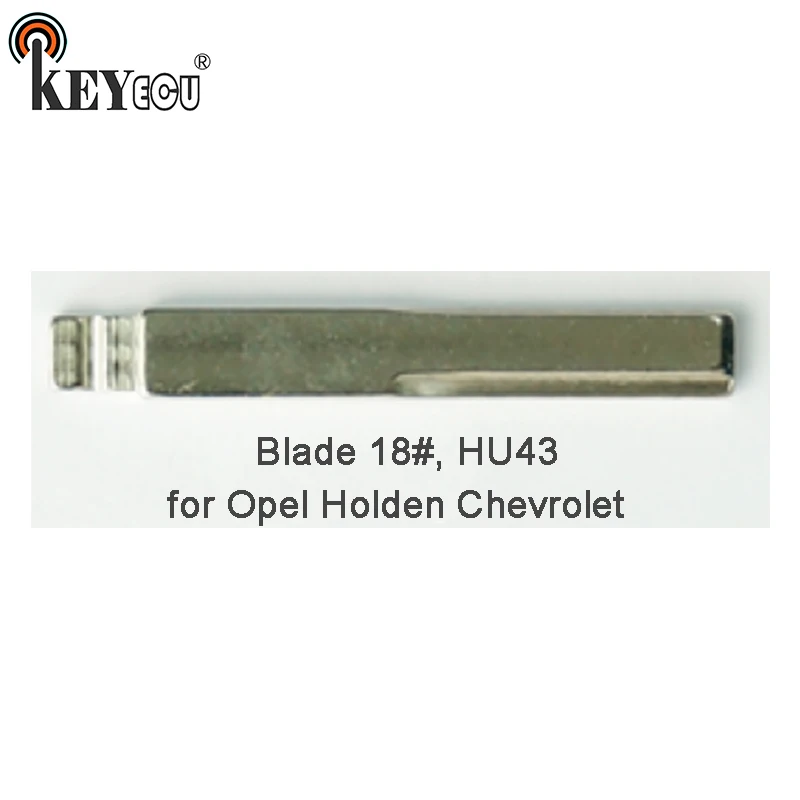 Универсальный пульт дистанционного управления KEYECU 10x KEYDIY 18 # HU43 Для Opel Holden для