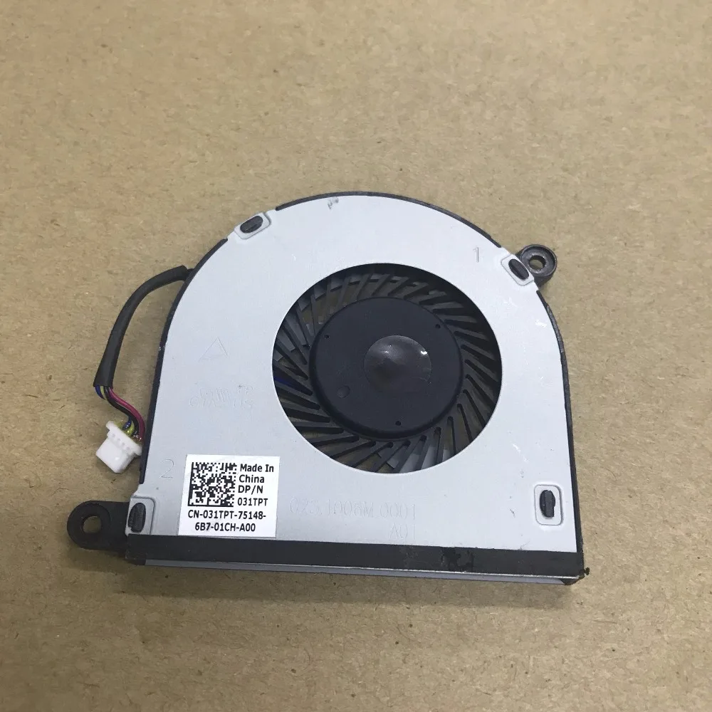 

CN-031TPT 31TPT 031TPT подходит для Dell Inspiron 5568 7569 Вентилятор охлаждения процессора бесщеточный 023,1006 M.0011.A01