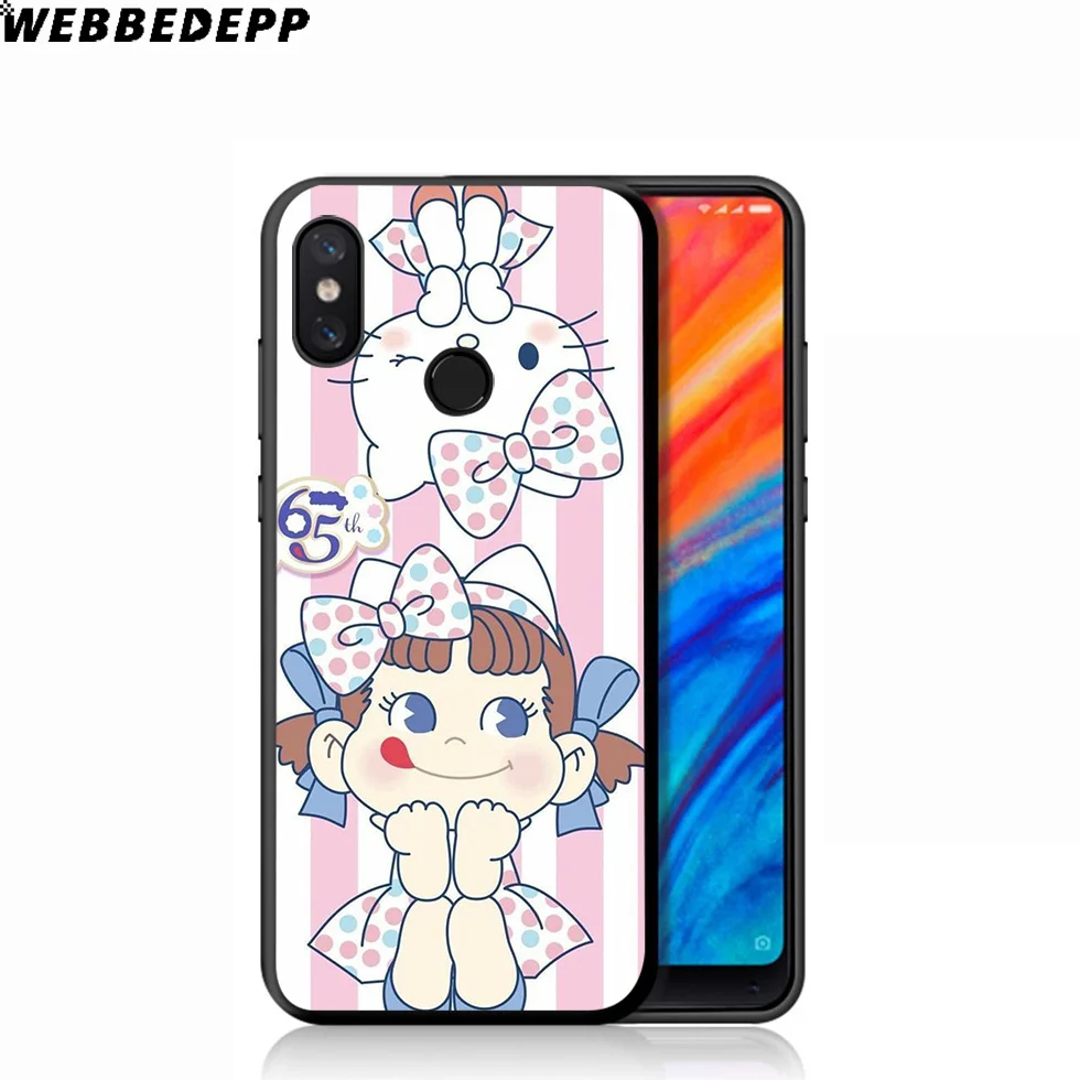WEBBEDEPP Kawaii Milky Anime Girl Soft Case for Xiaomi Mi 9T 9 8 SE 6 A1 A2 A3 Lite MiA1 MiA2 MiA3 F1 MAX 3 Mi8 CC9E CC9 |