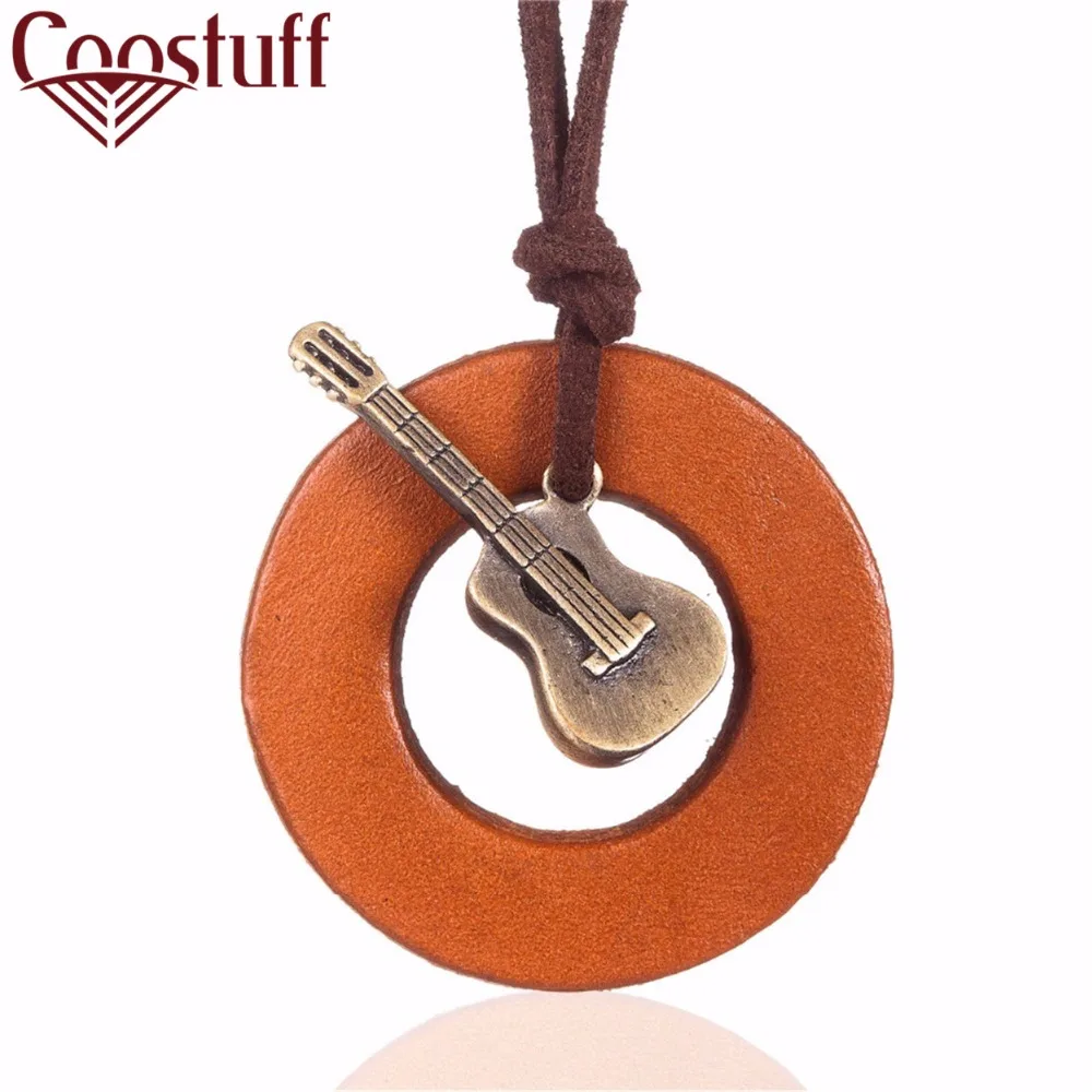 2017 любовь мужчины крупное колье музыка Гитары кулон Модные Винтажные Колье