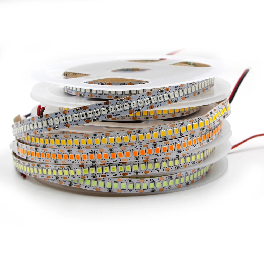 Светодиодная лента 5 м светильник 2835 SMD 240LED/m 12V IP20/IP65 Водонепроницаемый 234LED/м