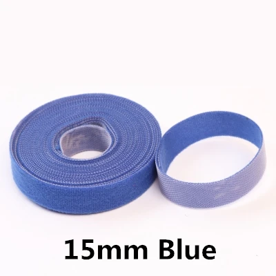 Blue 1.5cmX 3M 3 м 15/20 мм Волшебная Стикеры NylonHooks петли клейкая крепежная лента к спине Self швейные принадлежности "сделай сам" аксессуары лента-липучка «Magic Tape» - Цвет: Blue 1.5cmX 3M