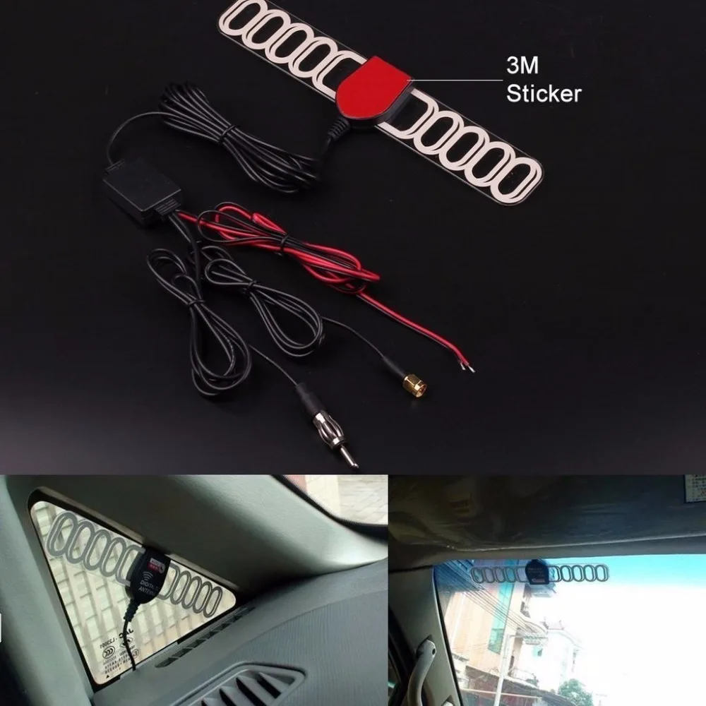 Автомобильный тв радиоприемник с FM антенной 10 шт.|fm antenna signal amplifier|fm amplifier boostercar for tv