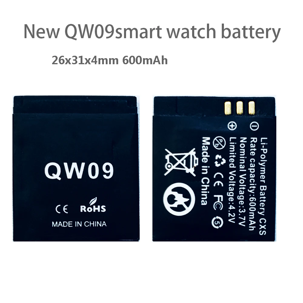 Аккумулятор OCTelect QW09 600 мАч для новых умных часов аккумулятор QW09|Аксессуары