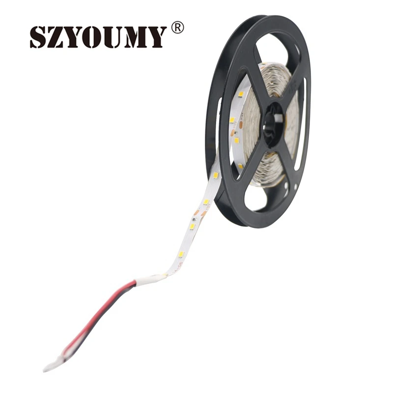 Светодиодная лента SZYOUMY C12V ширина 8 мм RGB светодиодная ленсветильник IP20 SMD 2835 5 м 300