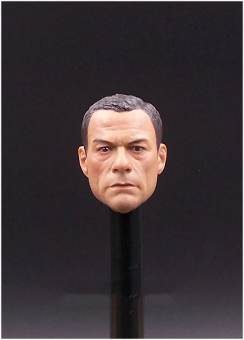 1/6 Jean claude Van Damme Head Sculpt PVC для 12 &quotмужских тел|Игровые фигурки и трансформеры| |