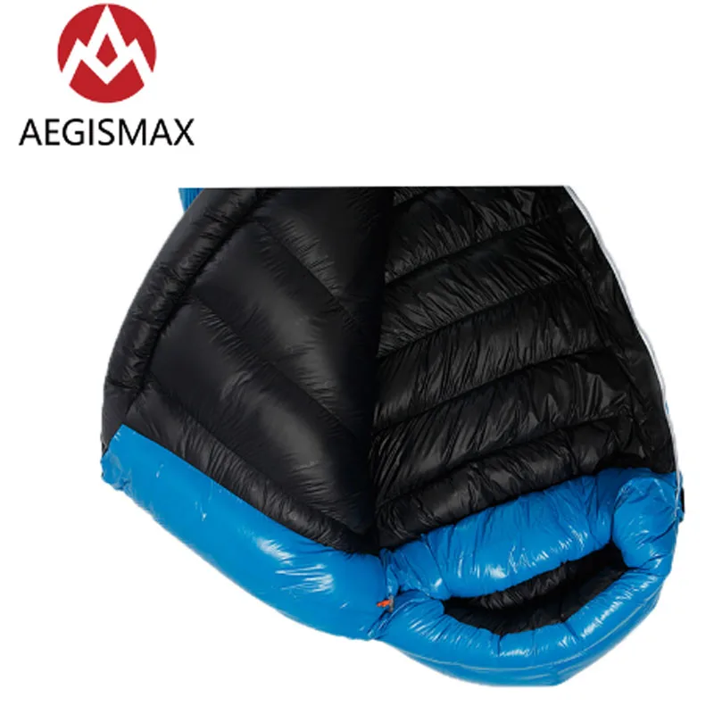 AEGISMAX G1 G2 Сверхлегкий белый гусиный пух Мумия для активного отдыха Походов