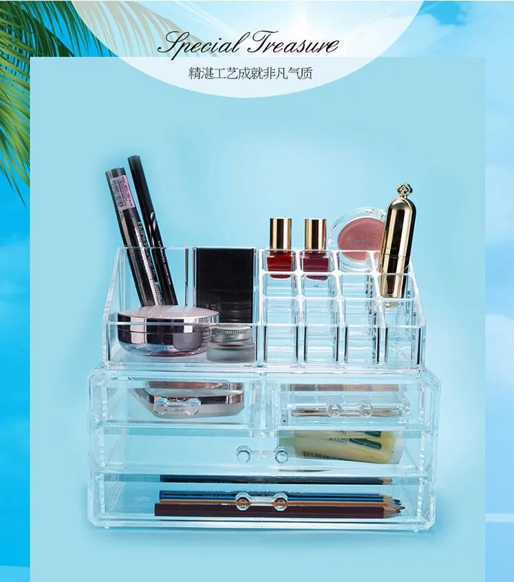 Органайзер для косметики коробка хранения 5 шт. акриловый органайзер ящики