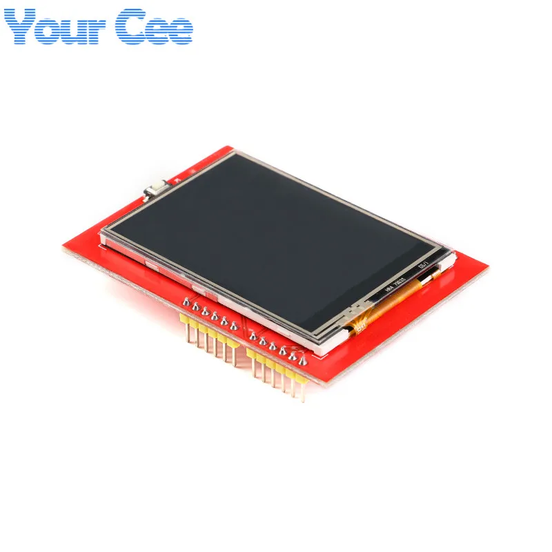 2 4 &quotЖК дисплей модуль TFT 4&quot цветной ЖК экран 5 В/3 3 В PCB адаптер ILI9341 с сенсорным