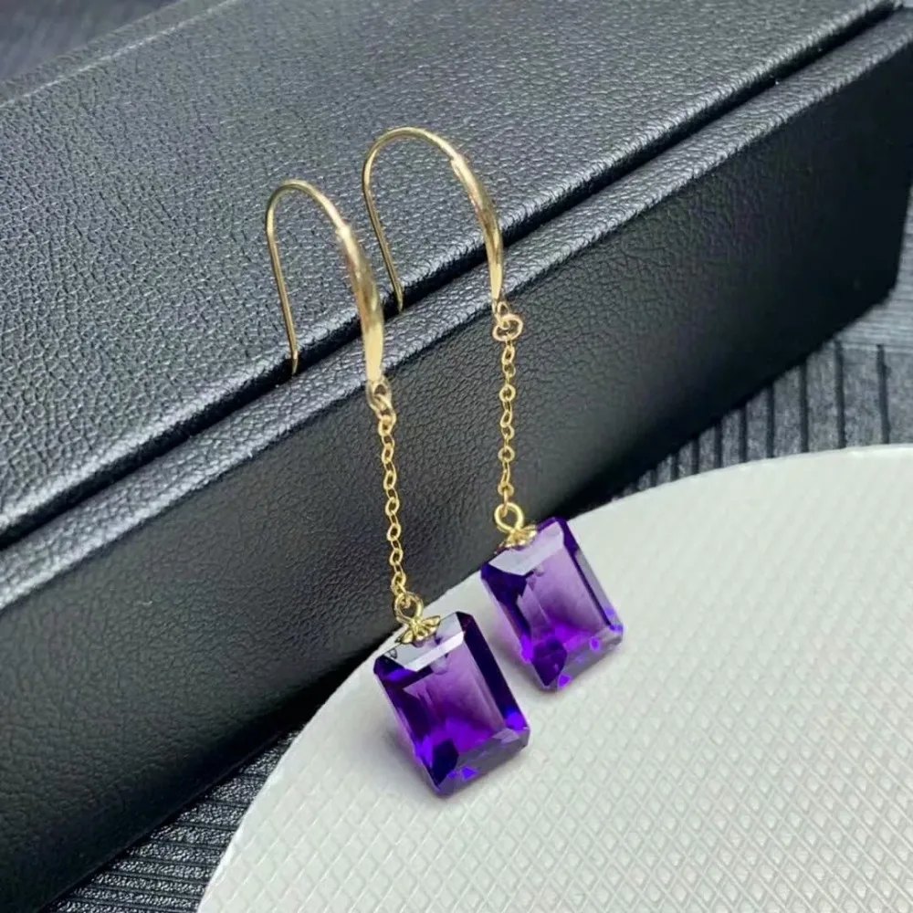 Shilovem 18K желтое золото пьезоэлектрическая Женская бижутерия Модный свадебный