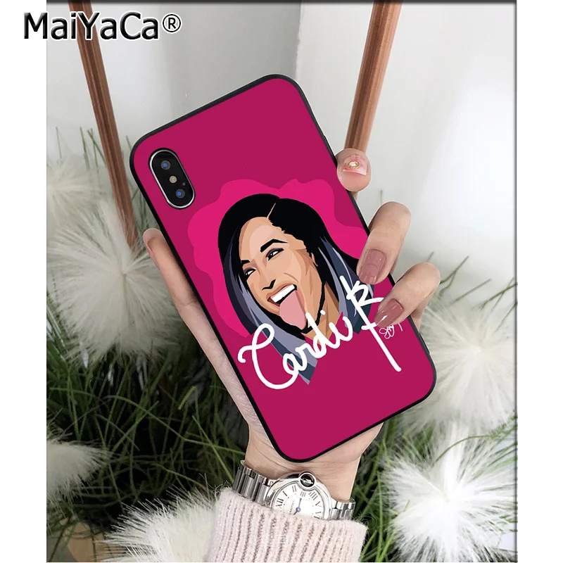 Мягкий высококачественный чехол из ТПУ для iPhone 8 7 6 6S Plus X XS MAX 5 5S SE XR|Чехлы-накладки|
