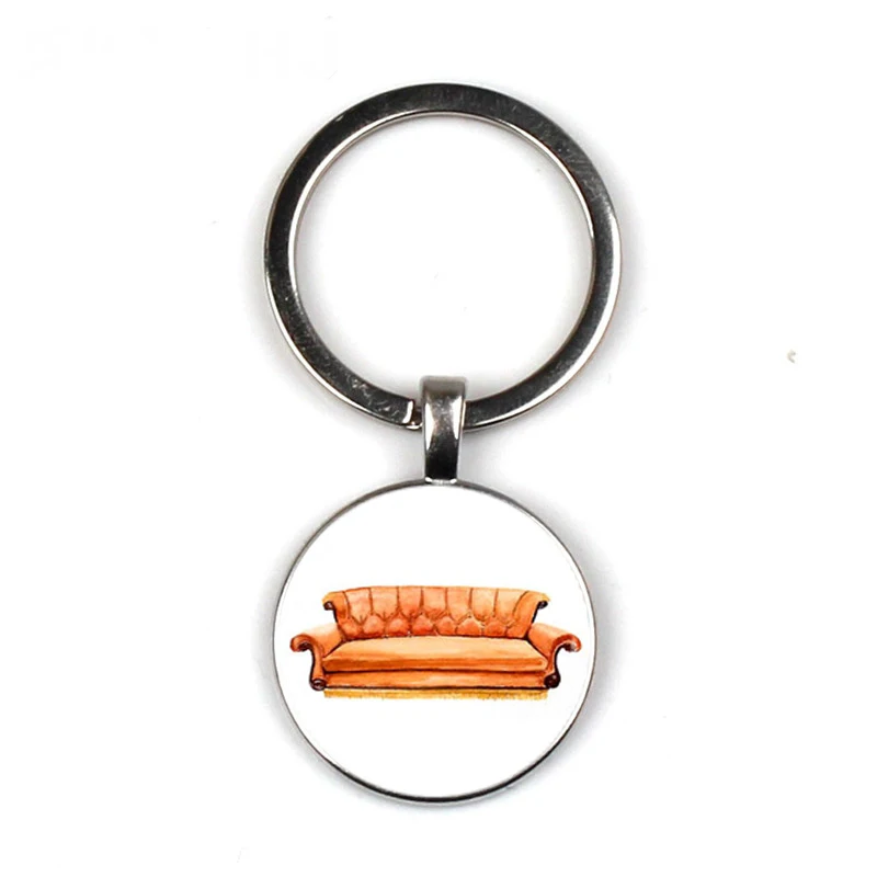 Новый ТВ брелок с дизайном друзья центральный Perk кофе символом кулон