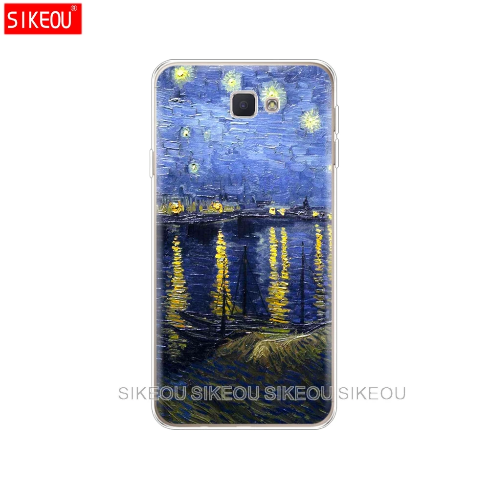 SIKEOU Силиконовые Мягкие ТПУ чехлы для Samsung Galaxy J7 Prime SM G6100 G610F G610M чехол On7 2016