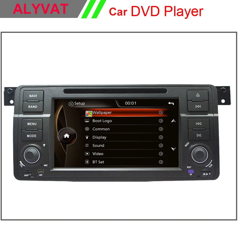 Заводская цена 2 Din Автомобильный dvd плеер для BMW E46 M3 с GPS Bluetooth Радио RDS USB IPOD Руль