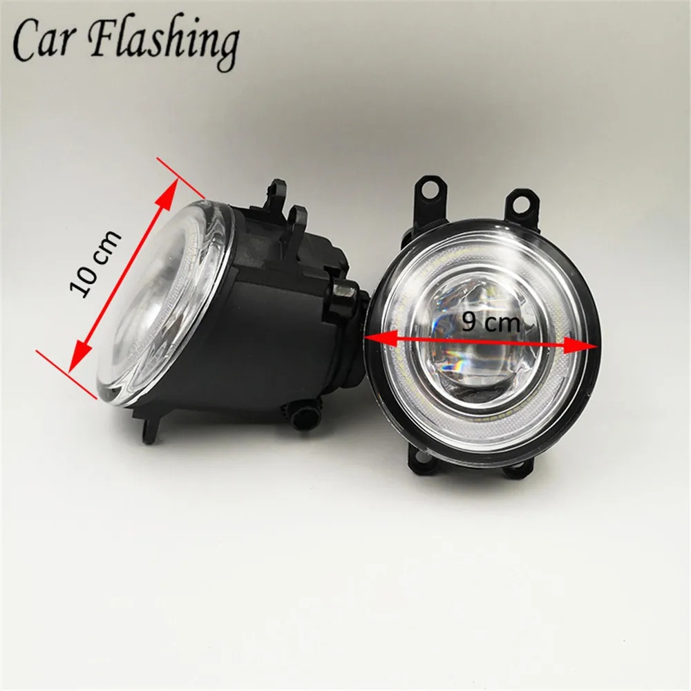 Автомобильная проблесковая 1 Set/pair 12V автомобильный светодиодный Ангельские