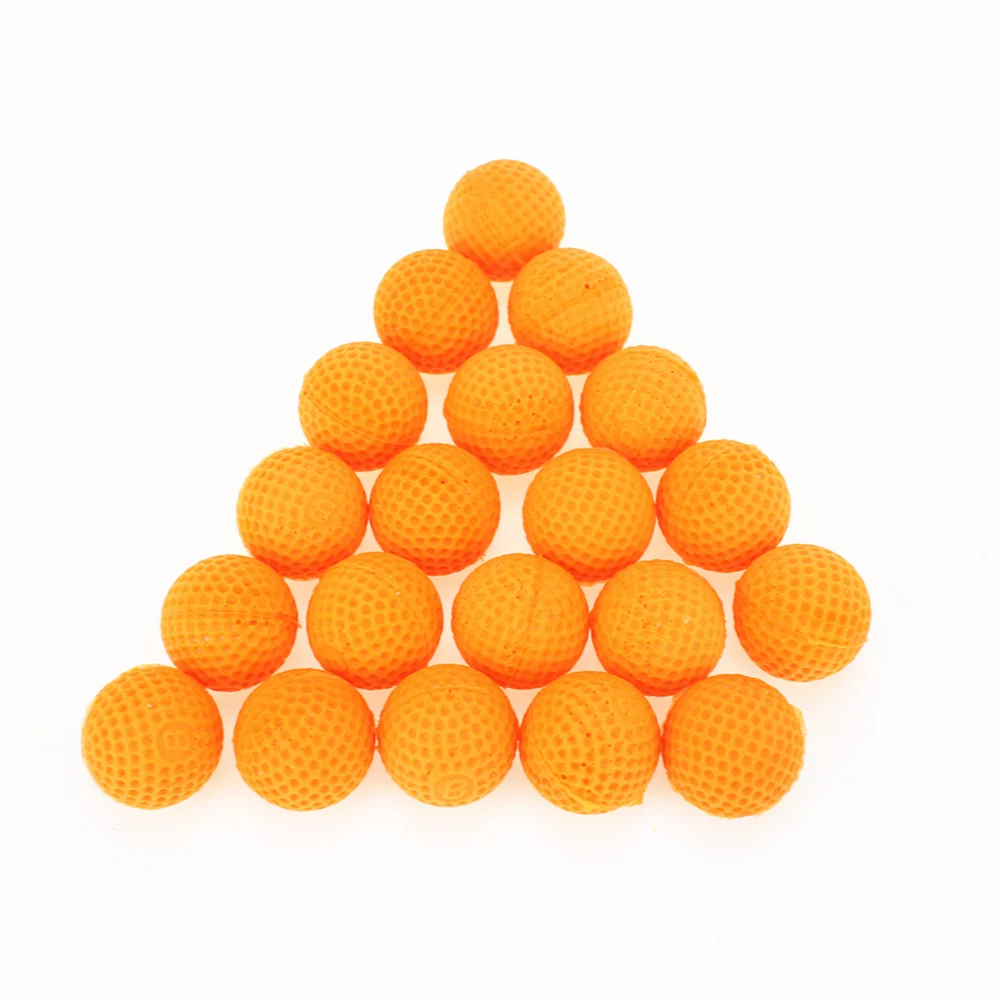 Набор из 20 круглых пулей для Дротика пули пенопласта игрушечного пистолета Rival Zeus