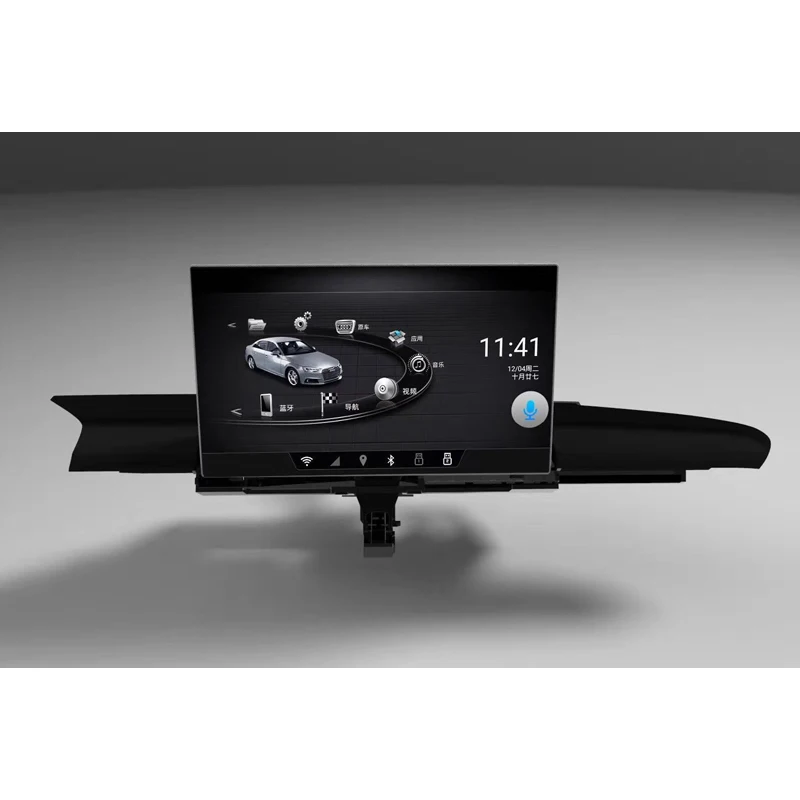 2012 2018 A6L A6 9 дюймов длинный горизонтальный Телескопический сенсорный экран Android