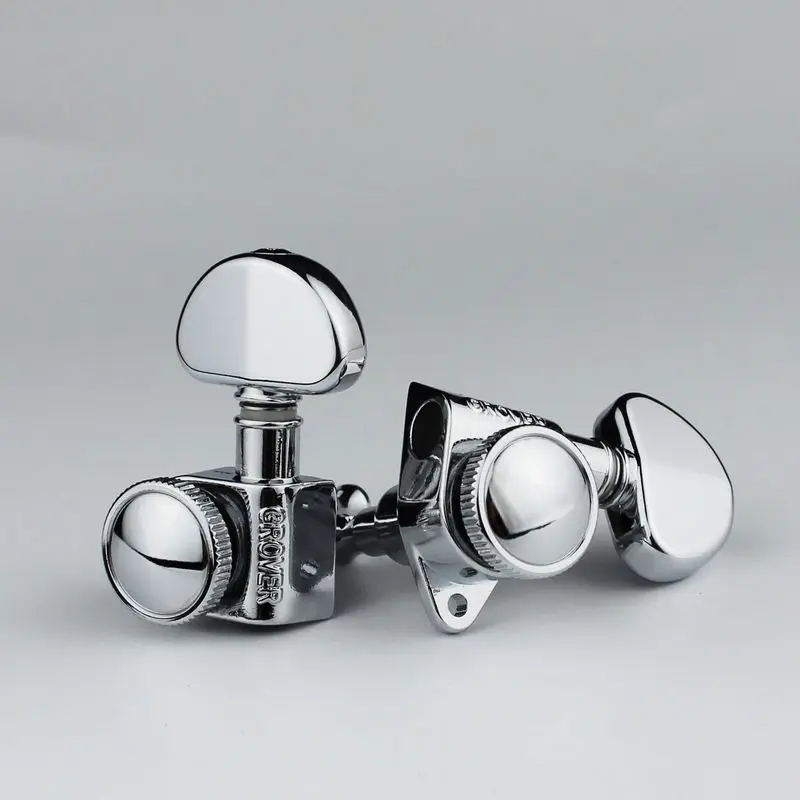 Grover 502C Roto-Grip Locking Rotomatic 3x3 tuners Chrome | Спорт и развлечения