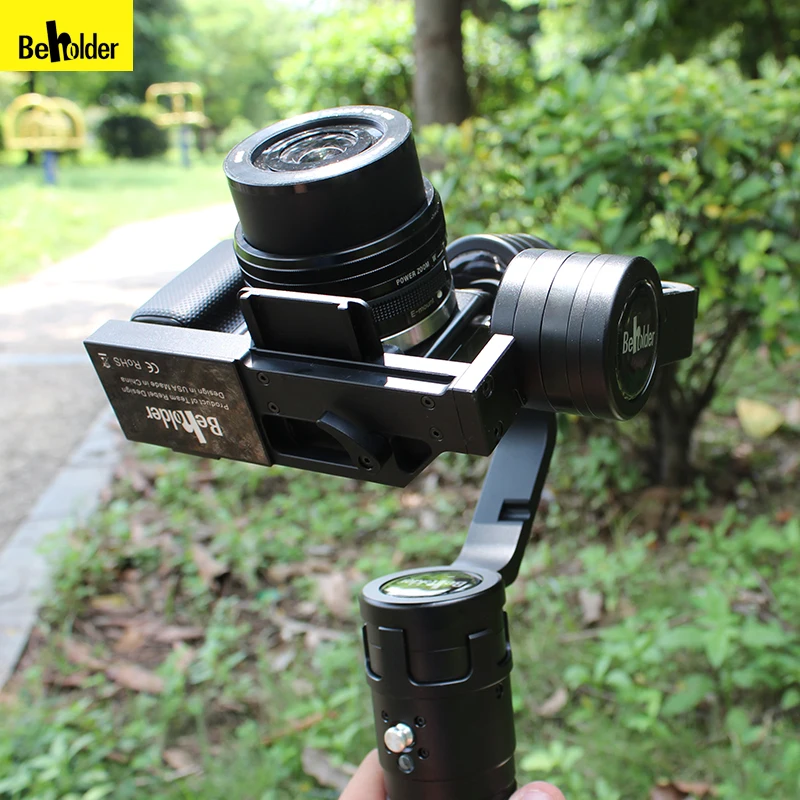 Зритель профессиональный стабилизатор MS1 с 3-Axis для BMPCC GH4 A7S Sony Nex серии Blackmagic