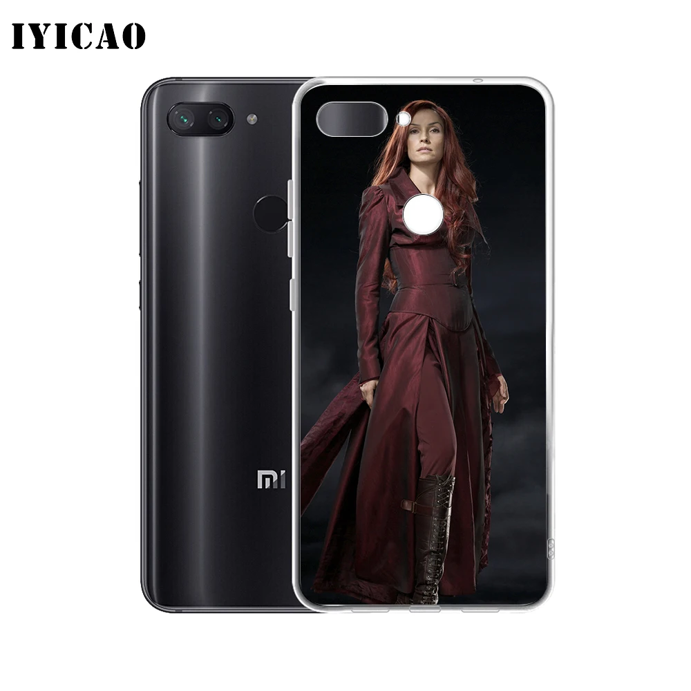 Мягкий силиконовый чехол для телефона IYICAO Sophie Turner Dark Phoenix Xiaomi Mi 9 8 SE 6 A1 A2 Lite F1 MIX2S