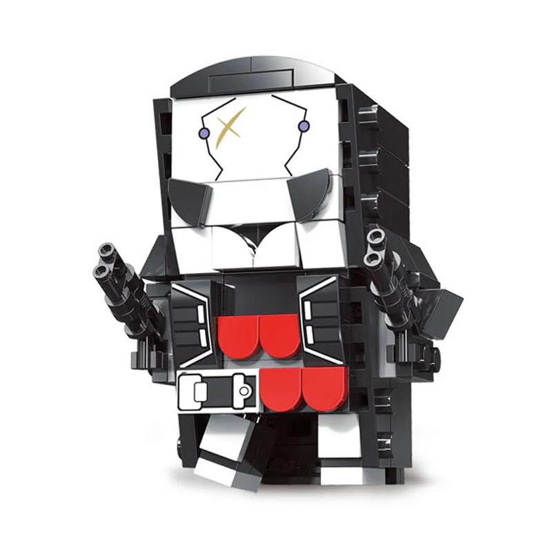 Style 9 Decool мини-фигурки с надписями DC Marvel Super Heroes Endgame Мстители Бэтмен Brickheadz строительные блоки кирпичи игрушки - Цвет: Style 9