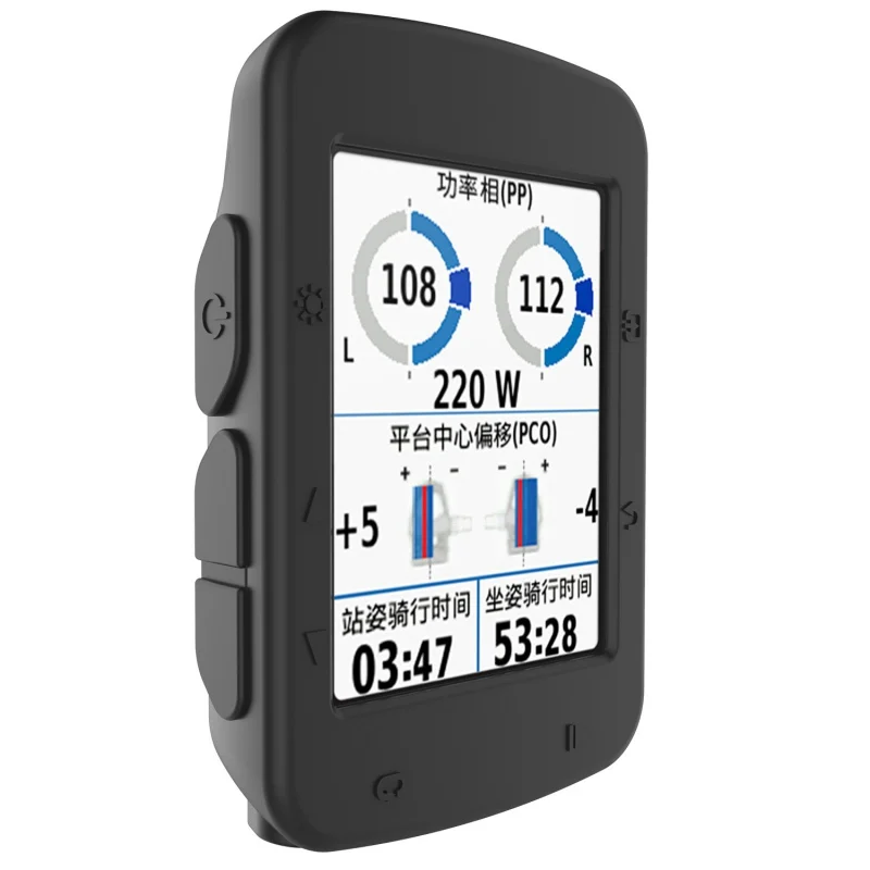 Защитный чехол для велосипеда и компьютера силиконовый резиновый Garmin Edge 800